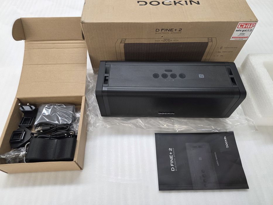 50W Hi-Fi Преносима Bluetooth Колона DOCKIN D FINE+ 2, 9600mAh