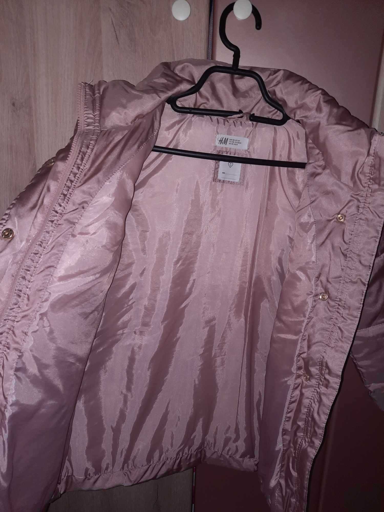 Детско зимно яке H&M за момиче 7-8 години 128 cm