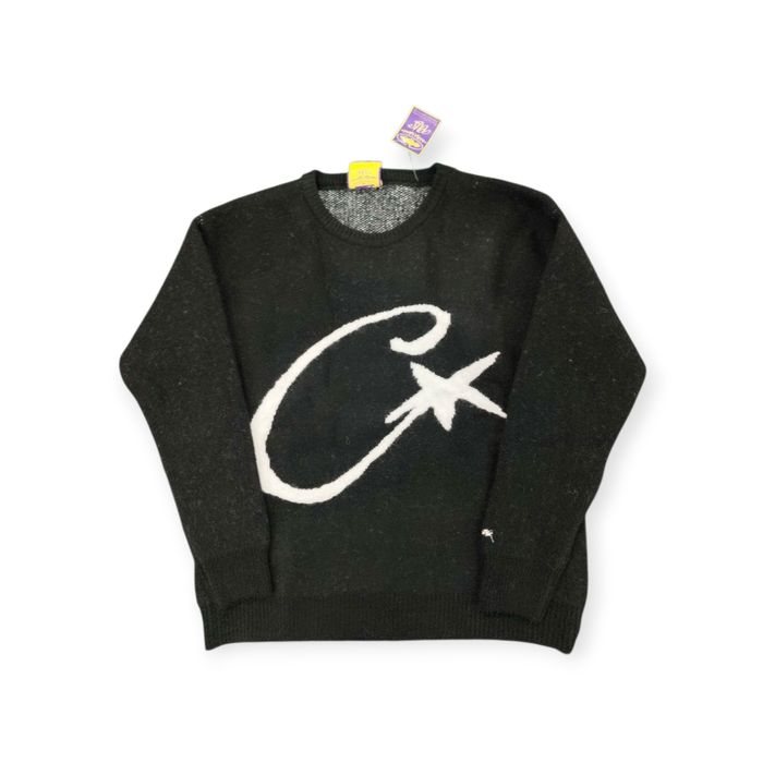 Pulover Corteiz Alb/ Negru!! Nou!!