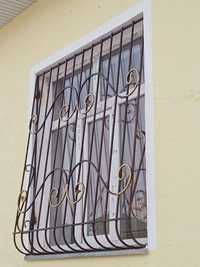 Решетки на окна кованые и сварные