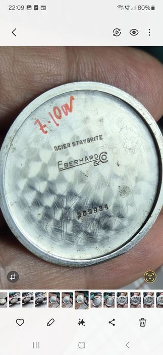 Ulrime preturi.Eberhard și Universal Geneve anii "40, rare