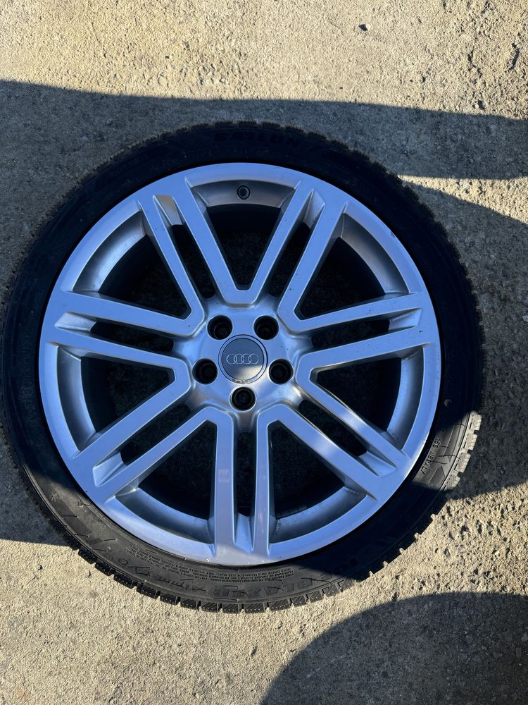 Jante oem audi cu cauciucuri de iarna ca noi  245/40/r20