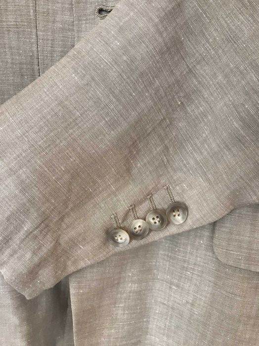 Спортноелегантно сако STRELLSON, фина вълна и лен,лятно, ново-НАМАЛЕНО