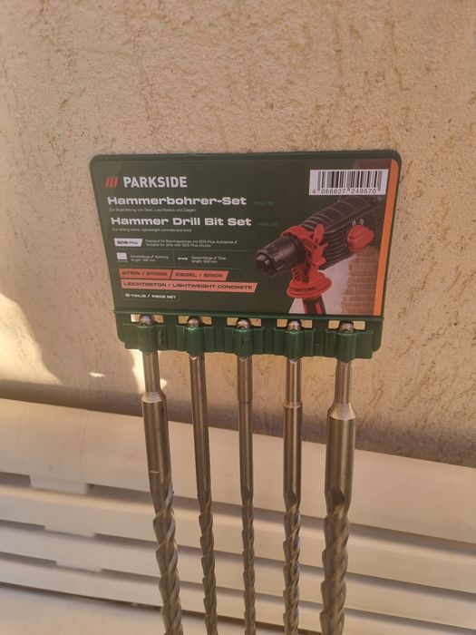 Set 4 burghie pentru ciocan rotopercutor