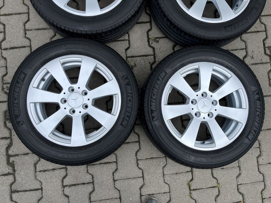 Jante aliaj 5x112mm, 195/60 R16, Mercedes, VW, Audi, Seat, Skoda