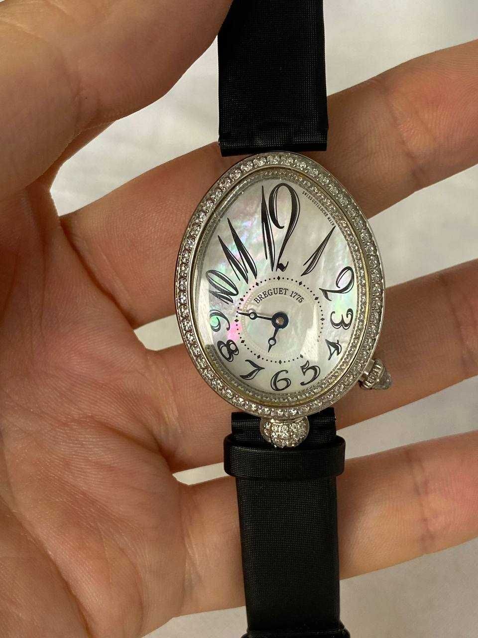 Breguet Reine De Naples BB5W944DD0D3L Diamond White Dial Ladies Watch