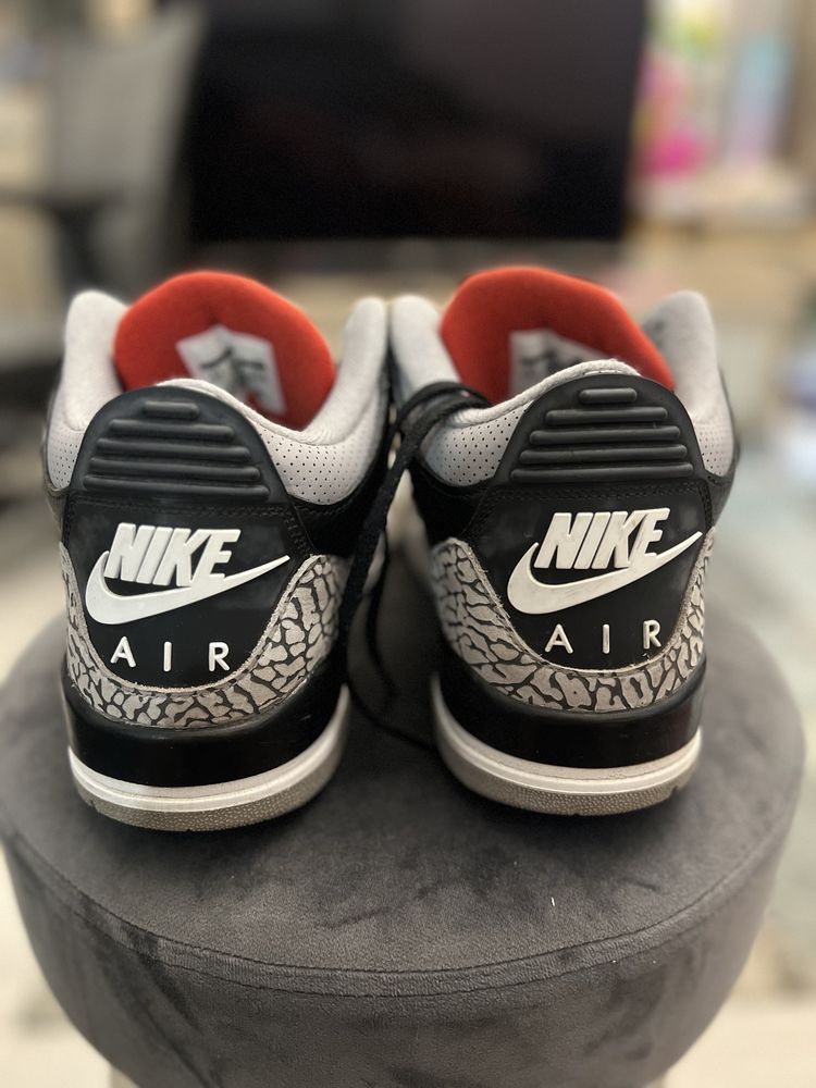 Jordan 3 Black Cement