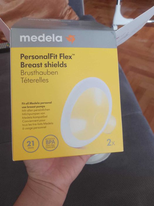 Сет фуния за помпа MEDELA р-р S - 21см + силиконов протектор за зърна