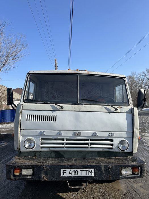 Камаз 5320, бортовой, с прицепом. Жарминский р-н,с.Калбатау,Георгиевка