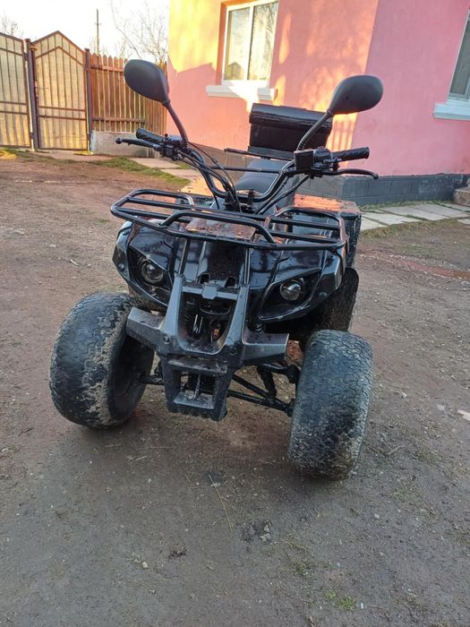 Vând sau schimb atv cu ceva electric atv merge perfect 125cmc(3+1)