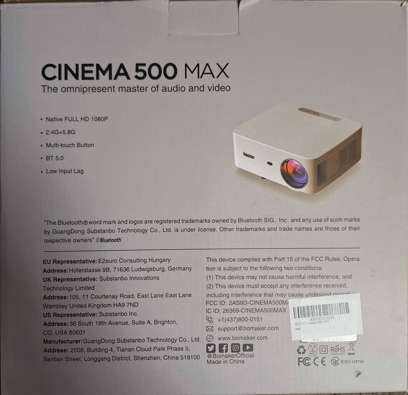 Videoproiector Bomaker Cinema 500