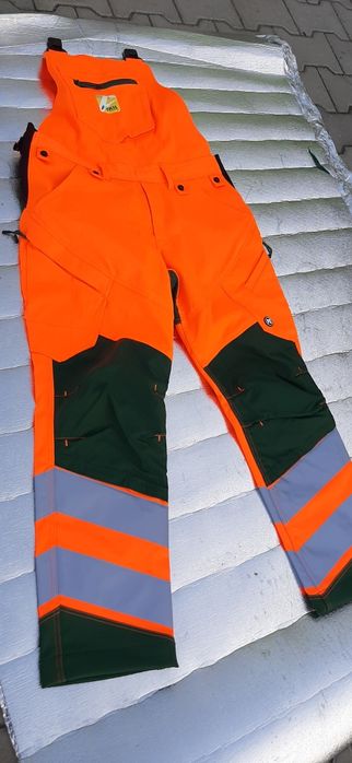 Pantaloni  bretele   reflectorizanti