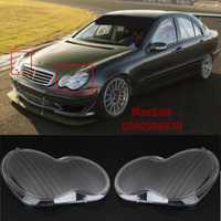 Капак за фар за Mercedes w203 C в203 стъкла крушка xenon