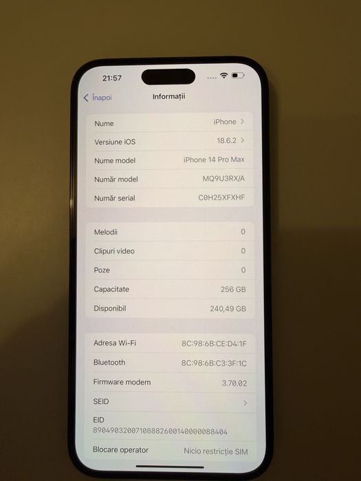 Iphone 14 Pro Max 256GB