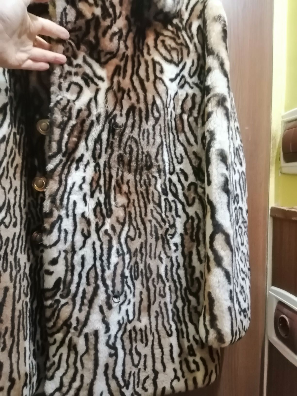 Haină de blană naturală