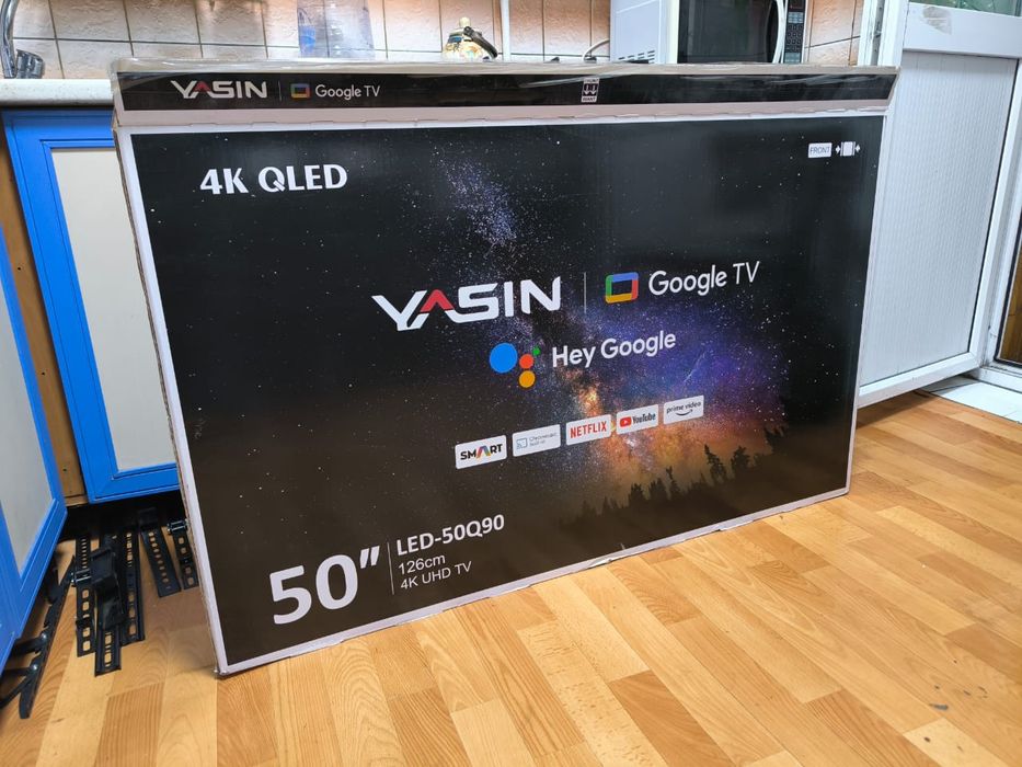 Yasin 130 см 4K smart tv телевизор
