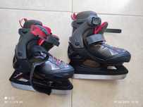 Patine Fit 100 negru roz Oxelo Decathlon