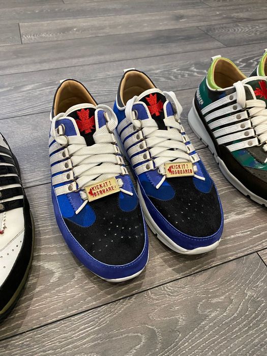 Adidasi Dsquared Piele Naturala