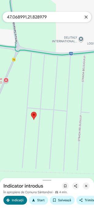 Teren de vânzare Sântandrei