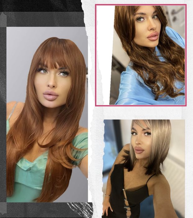 Peruci Glam de zi sau seara