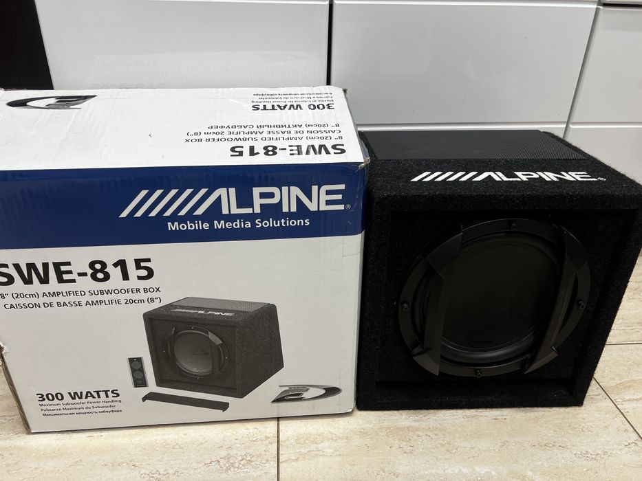 Vand bass auto Alpine