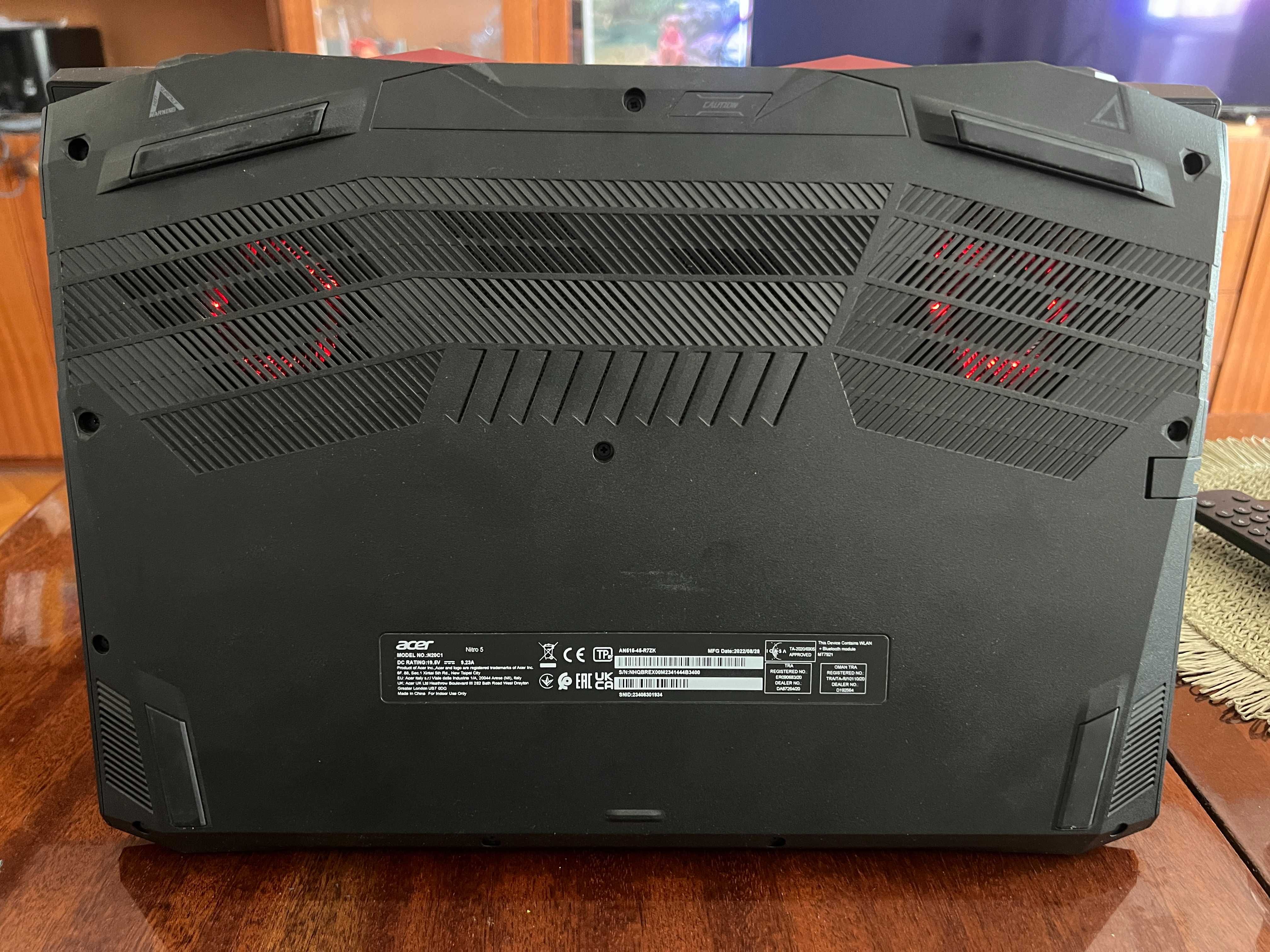 Лаптоп Acer Nitro 5 AN515-45 | AMD Ryzen 7 5800H | GeForce® RTX 3070