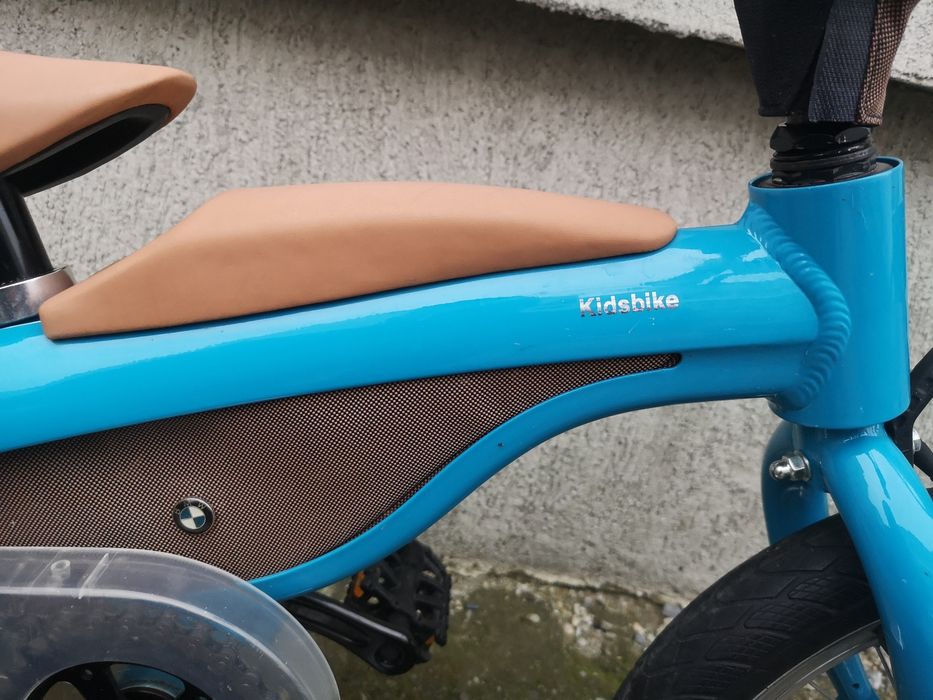 Bicicleta copii BMW Kidsbike 2 in 1, 14 zoll de la 2,5 ani la 6 ani