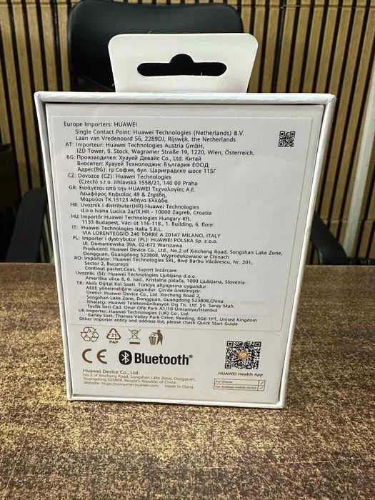 НОВ Huawei Watch Fit 4 Black, запечатан