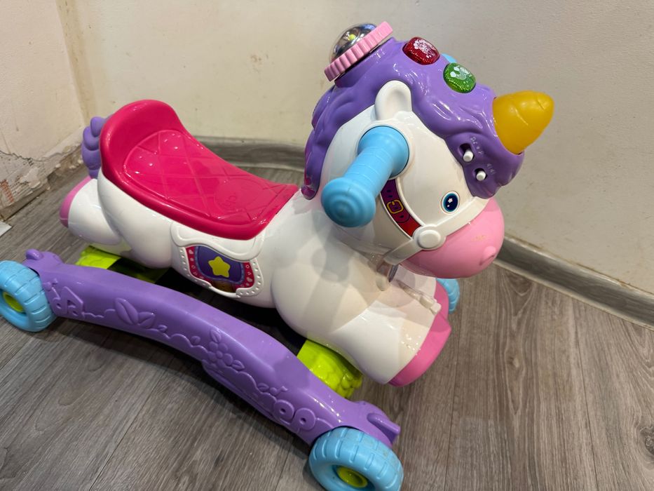 Интерактивна играчка Ride-on 3in1 Vtech - Rider Unicorn