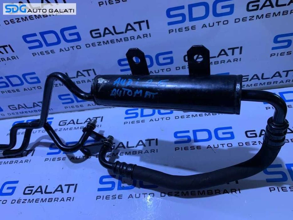 Conducta Conducte Teava Tevi Racire Ulei Lichid Transmisie Cutie Viteze Automata Audi A4 B7 2.5 TDI 2005 - 2008 Cod 8E0317818N [S0142]