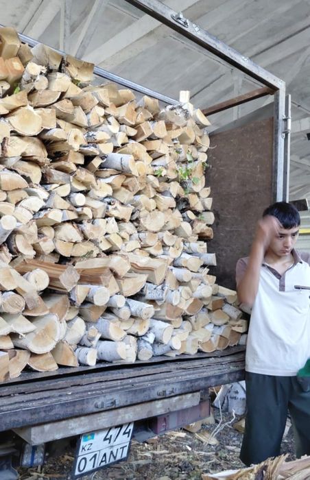 Дрова рубленные березовые