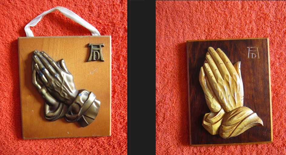 cadou rar Albrecht Durer Maini de rugaciune  Germania 1970