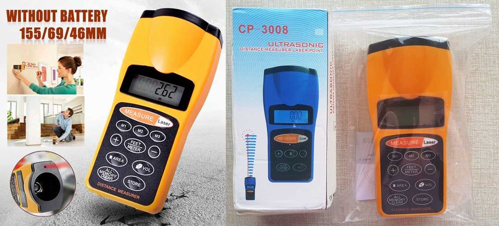 Ruleta laser, afisaj digital, laser de inalta precizie Nou ambalata!