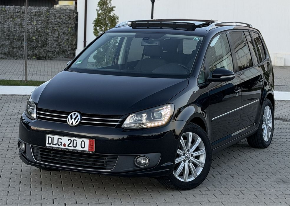 Vw Touran 7 Locuri 2.0 TDI 170cp 2012 Panoramic/Navi/High-Line/Led
