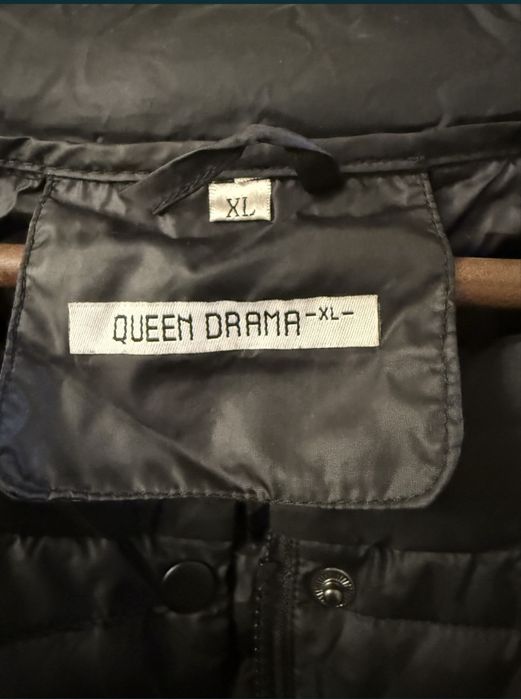 Дамско черно яке с 3/4 ръкав