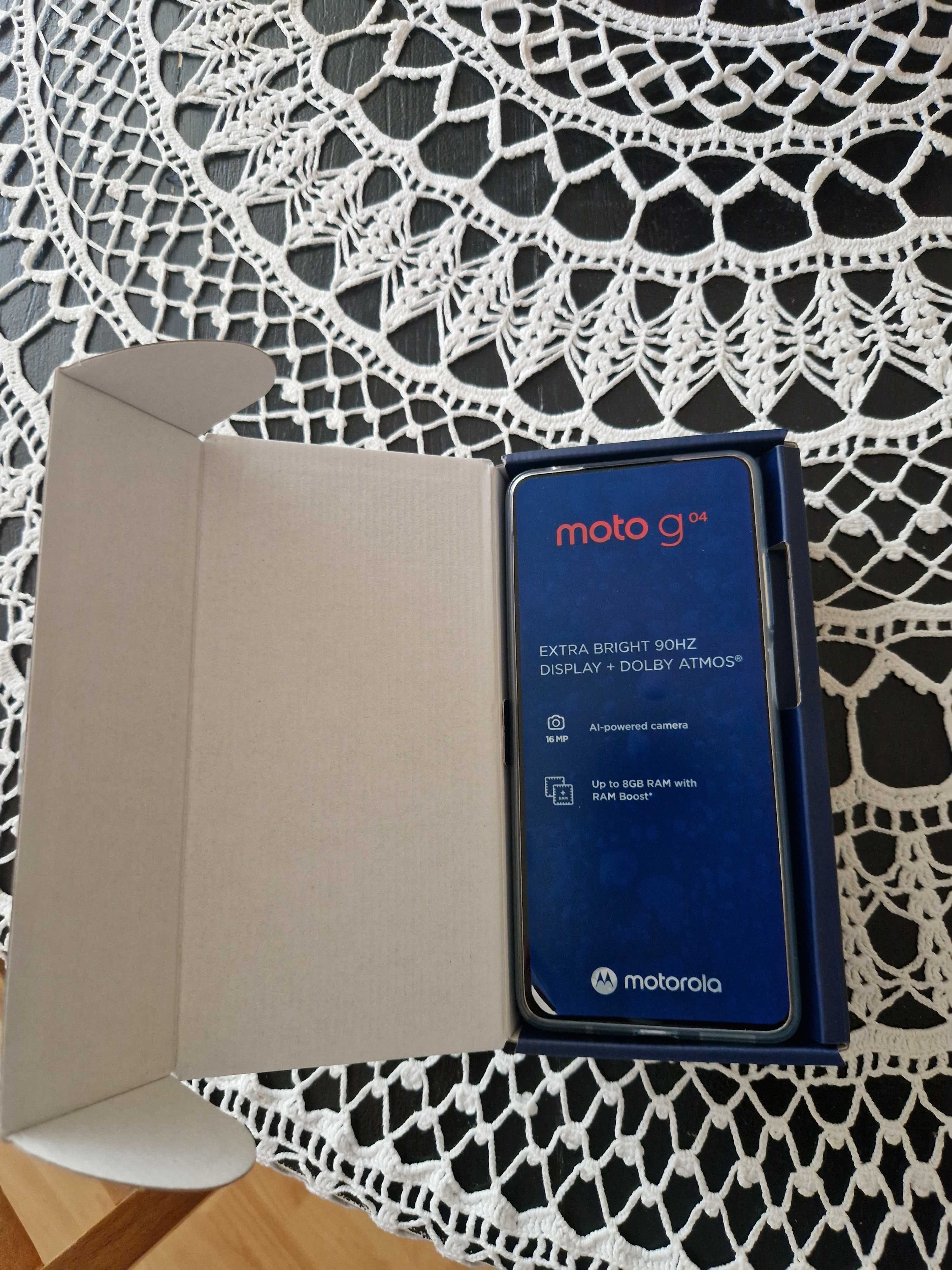 Чисто нов телефон Motorola g 04.