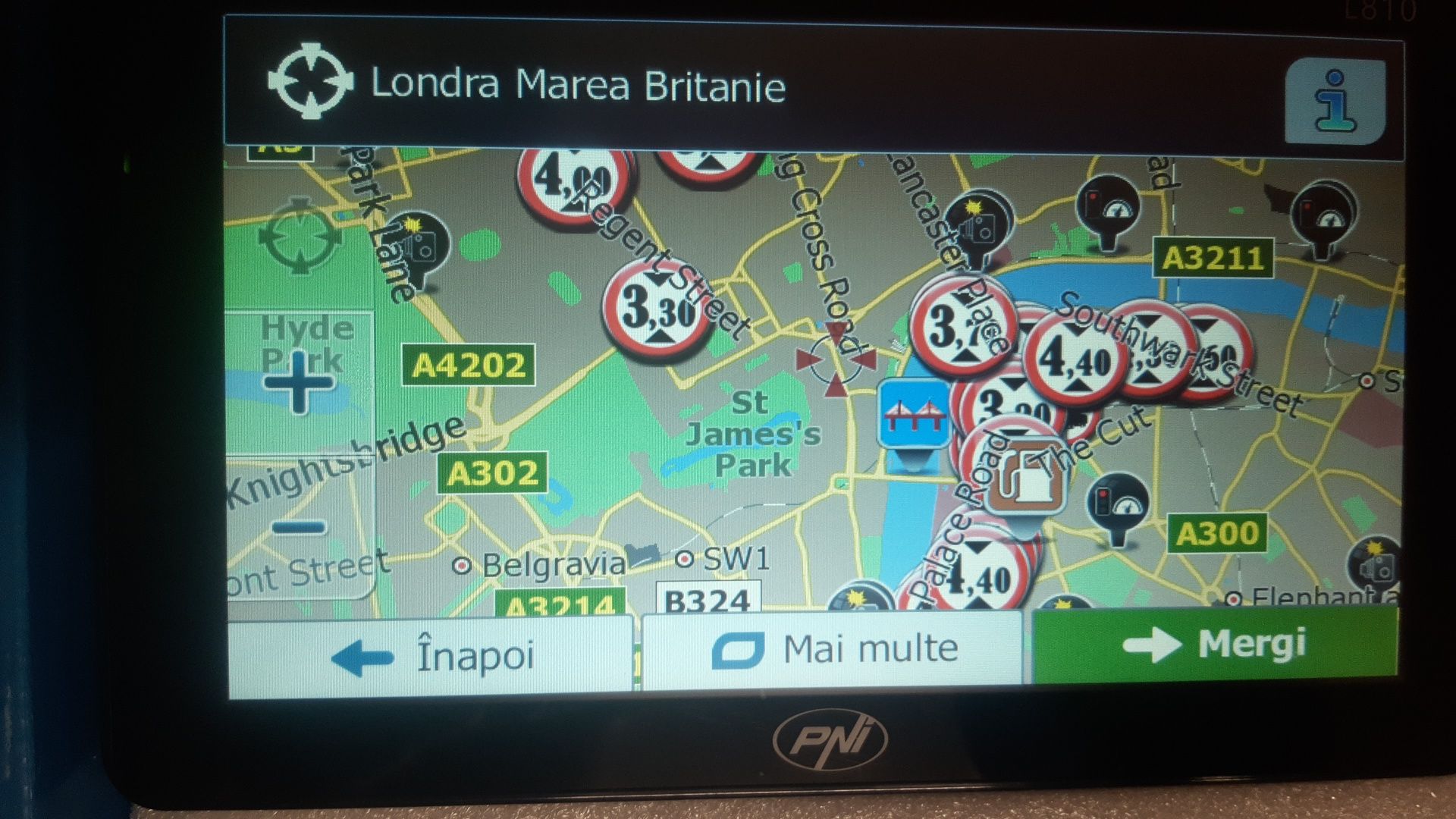 GPS TIR Camion Europa 2024