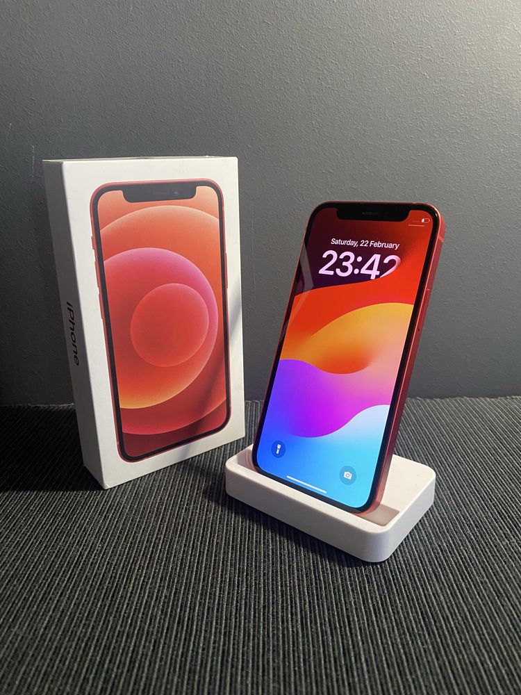iPhone 12 Mini Product Red 64GB - отличен