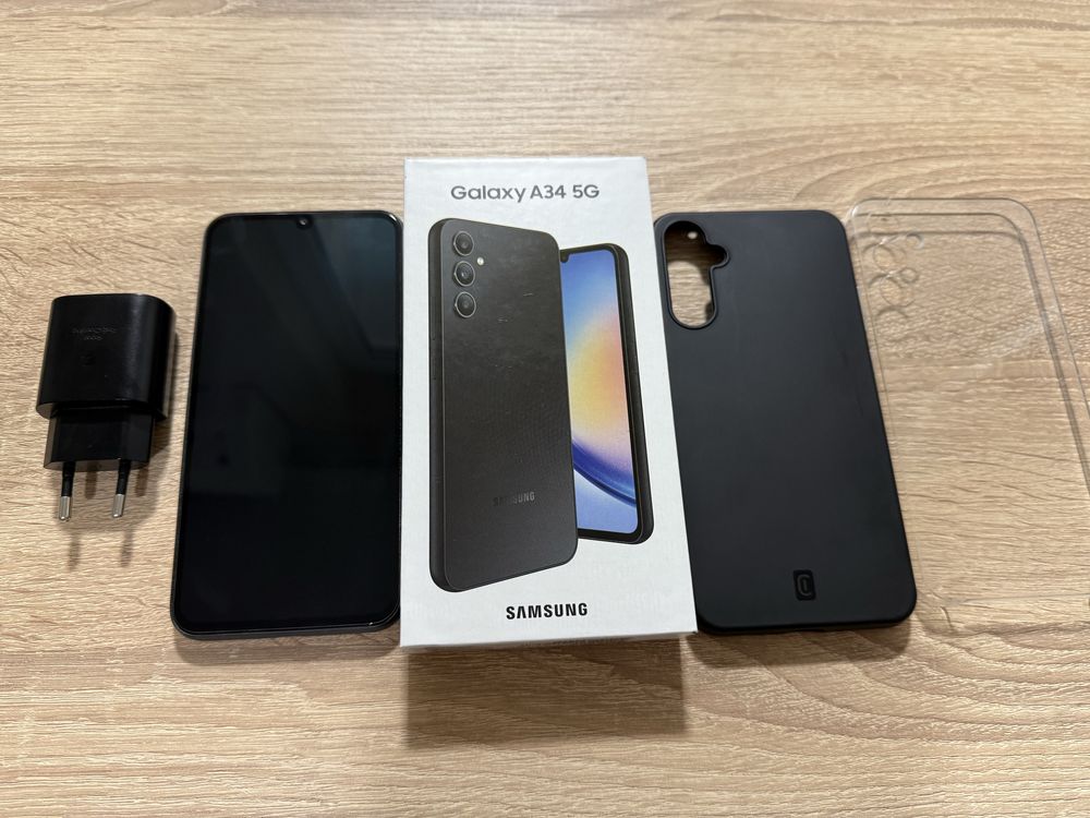 Samsung Galaxy A34 256 Gb/8 ram Отличен