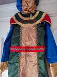 Set Costum rege Anglia 7-8 ani copii impecabil