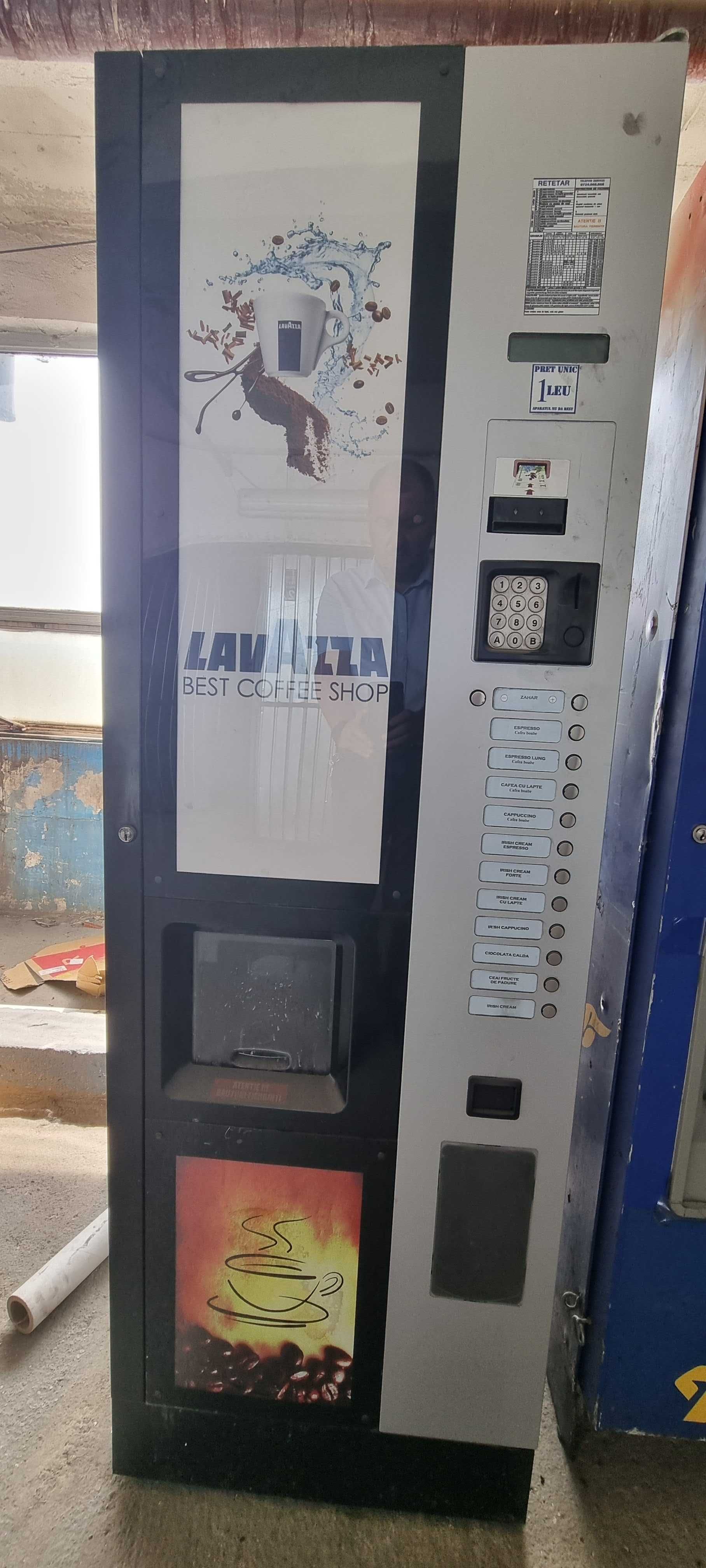 Se vand automate cald si rece sistem de plata inclus lichidare stoc