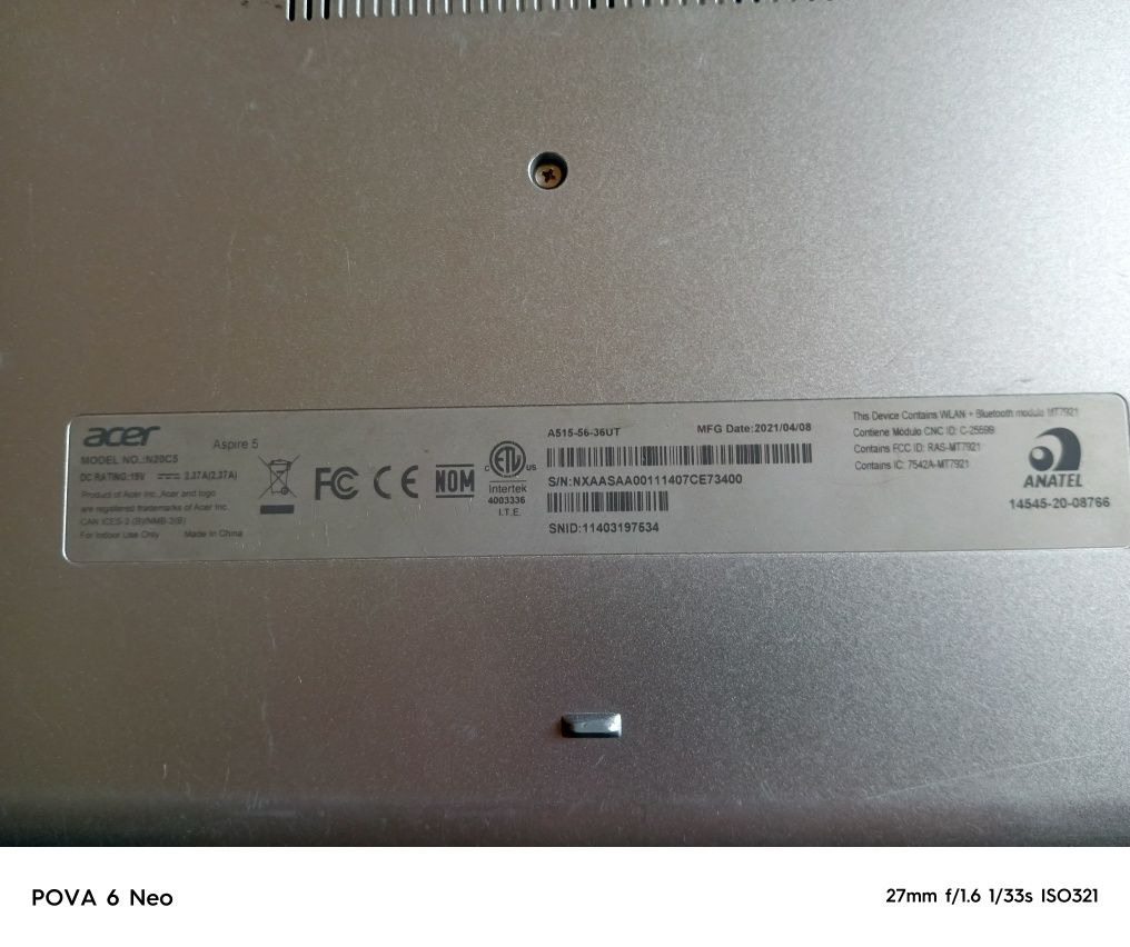 Srochna sotiladi Acer hotirasi 512 gb
