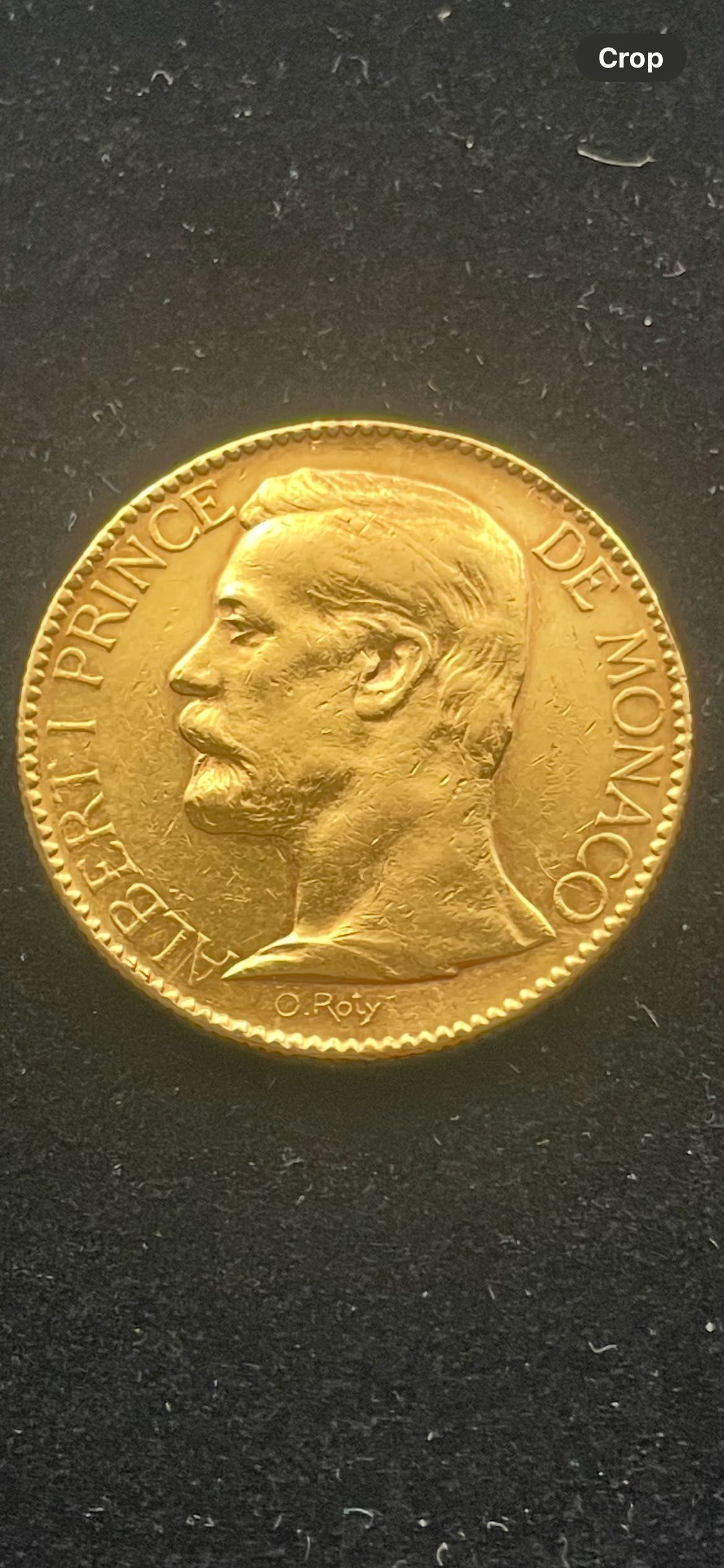 32.25 грама 21,6 карата златна монета