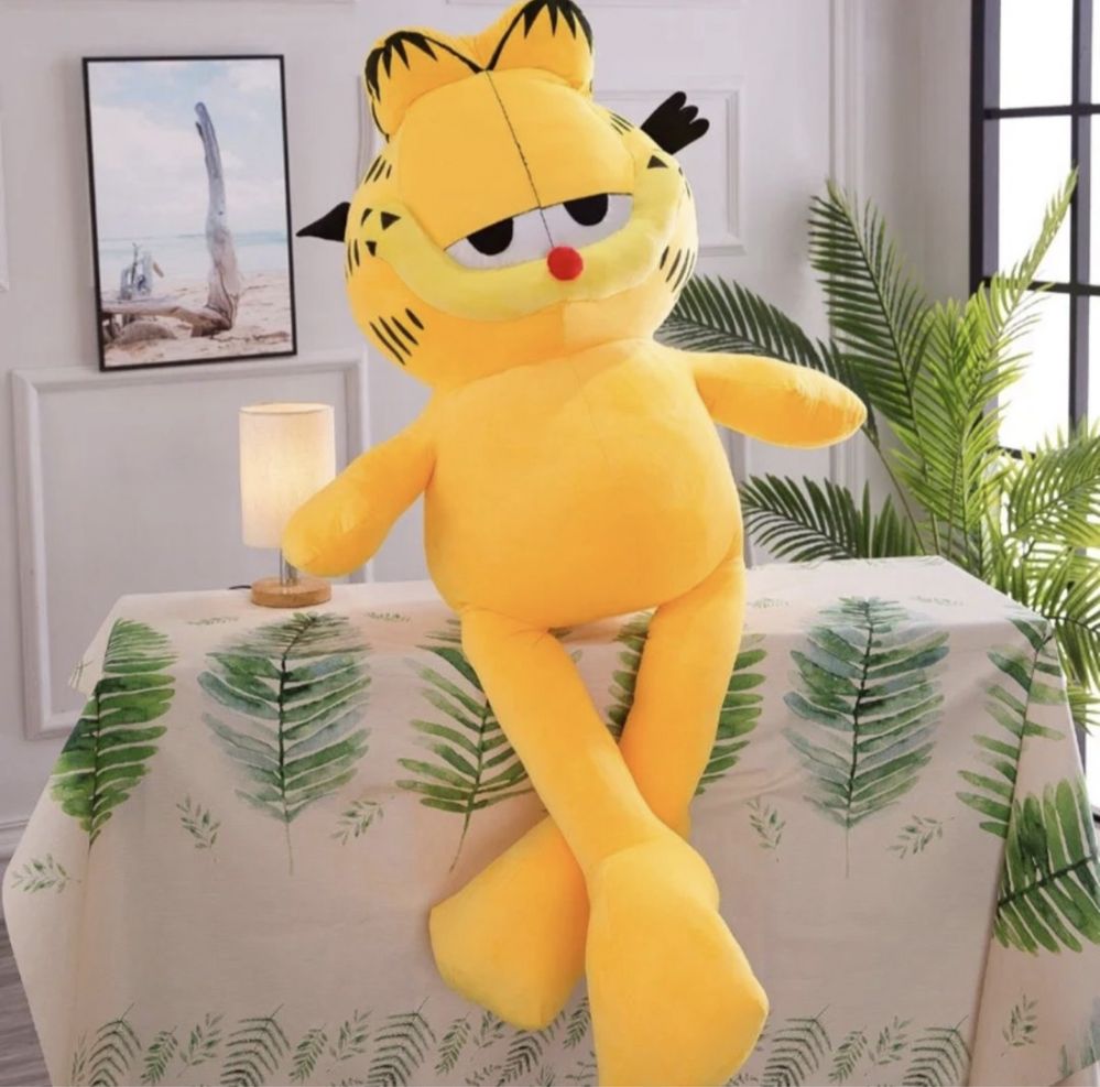 Голяма плюшена играчка Гарфилд/плюшена играчка Гарфилд