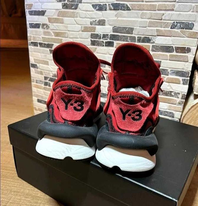 100% Originali Kaiwa Red Lush Y-3 by Yohji Yamamoto - Adidas, full box