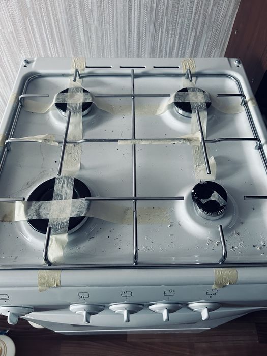 Газ плита и электричка