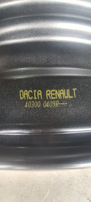 4 Jante Noi Originale Dacia Duster R16 , 6,5 J