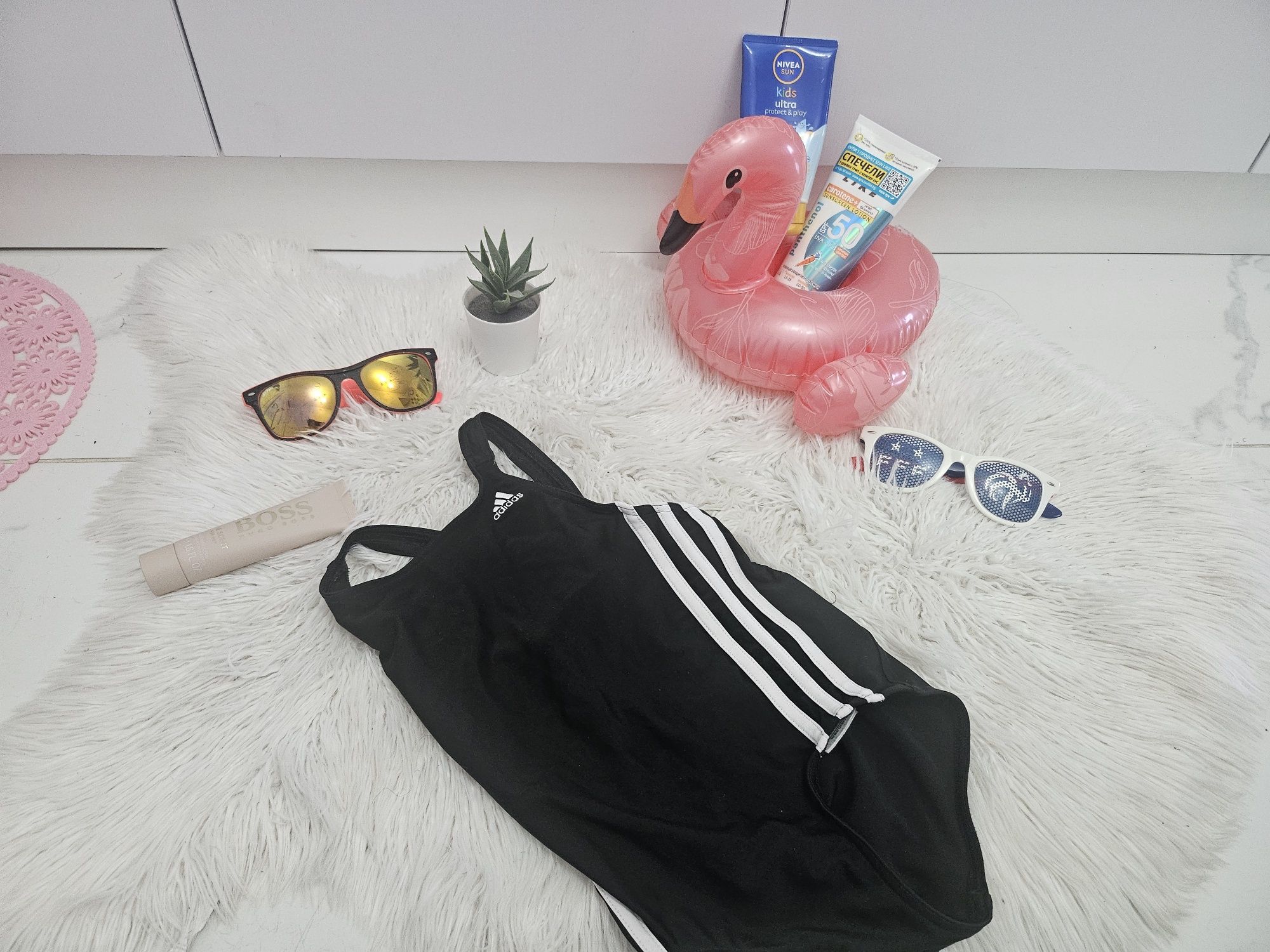 Детски бански за момиче Adidas