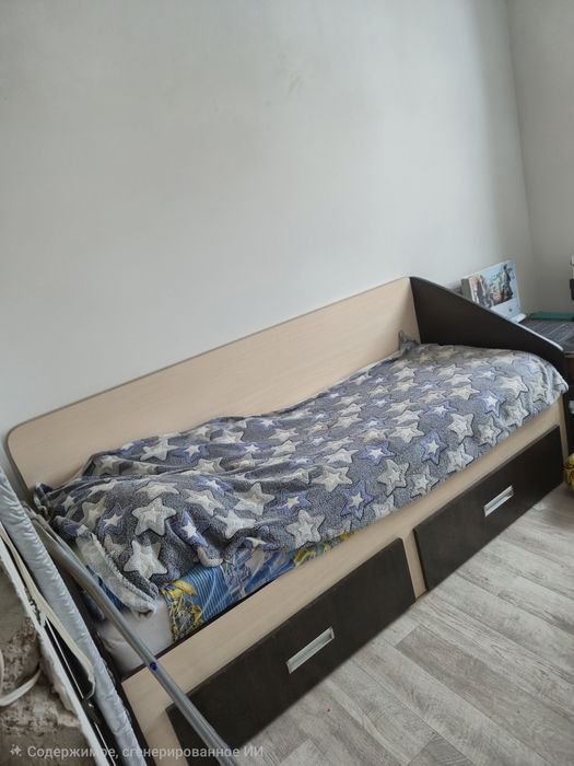 Продам шкаф и кровать бу