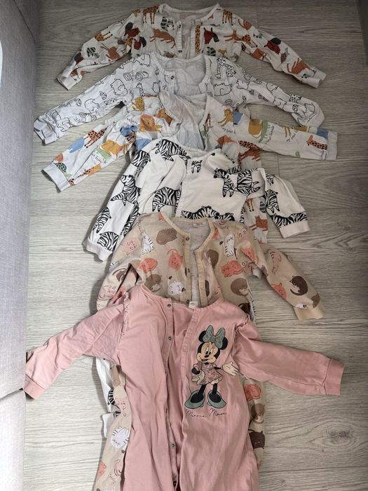 SET 7 salopete maneca lunga H&M masura 104
